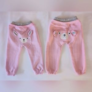2 Mud Kingdom Bear/Bunny Joggers